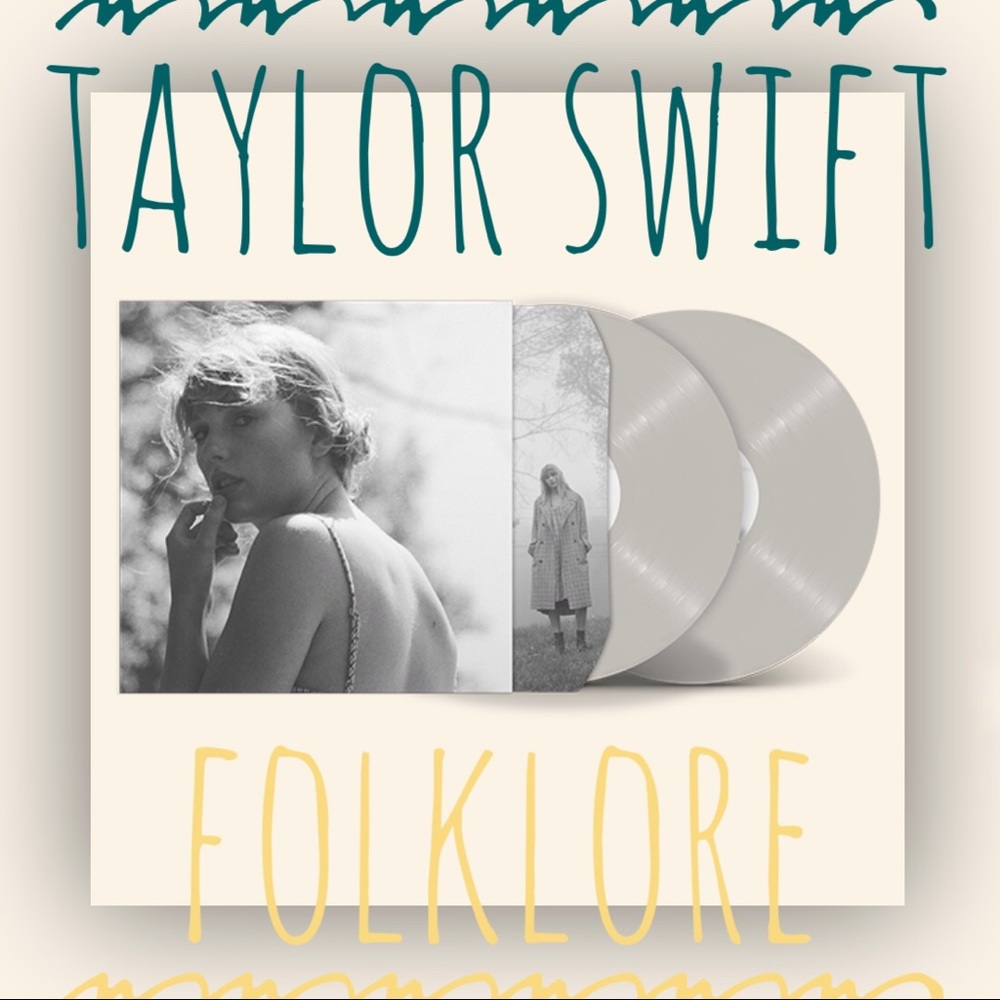 NEW! Folklore vinyl album #3 Taylor Swift